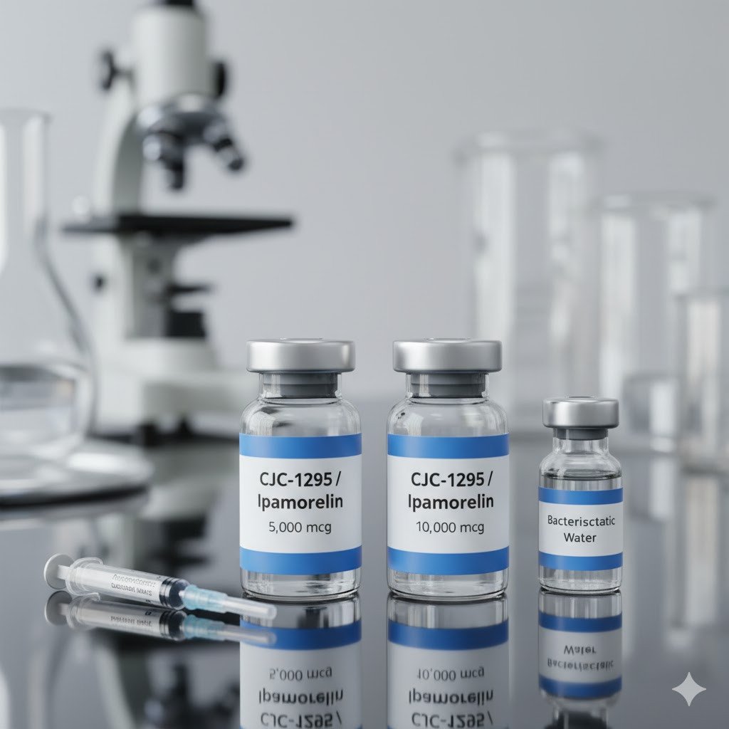 CJC-1295 / Ipamorelin 5,000 mcg & 10,000 mcg IV