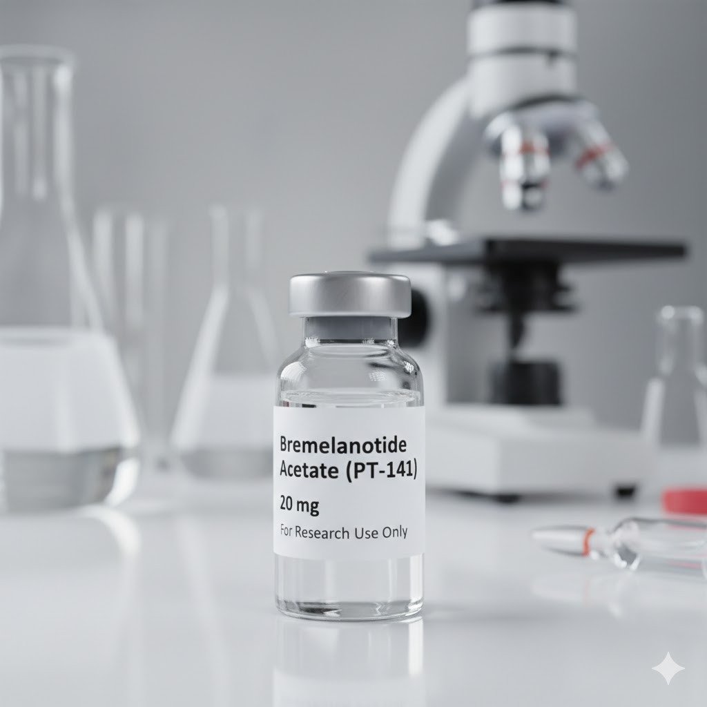 Bremelanotide Acetate (PT‑141) 20 mg IV