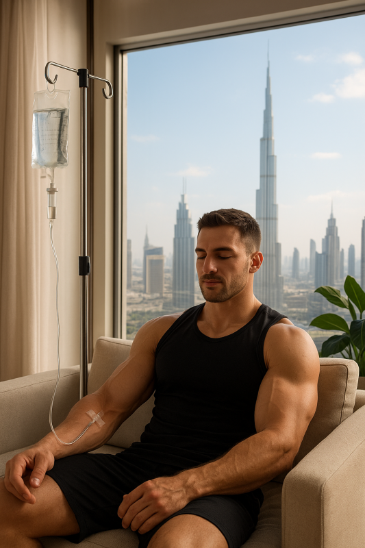 Muscle Building IV Drip at Home in Dubai: Boost Your Fitness with Convenient IV Therapy