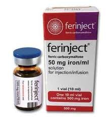 50mg Ferinject  iron/ml